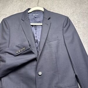 J Crew Ludlow Blazer Men's 38S Navy Blue Italian Loro Piana Wool‎ Sport Coat
